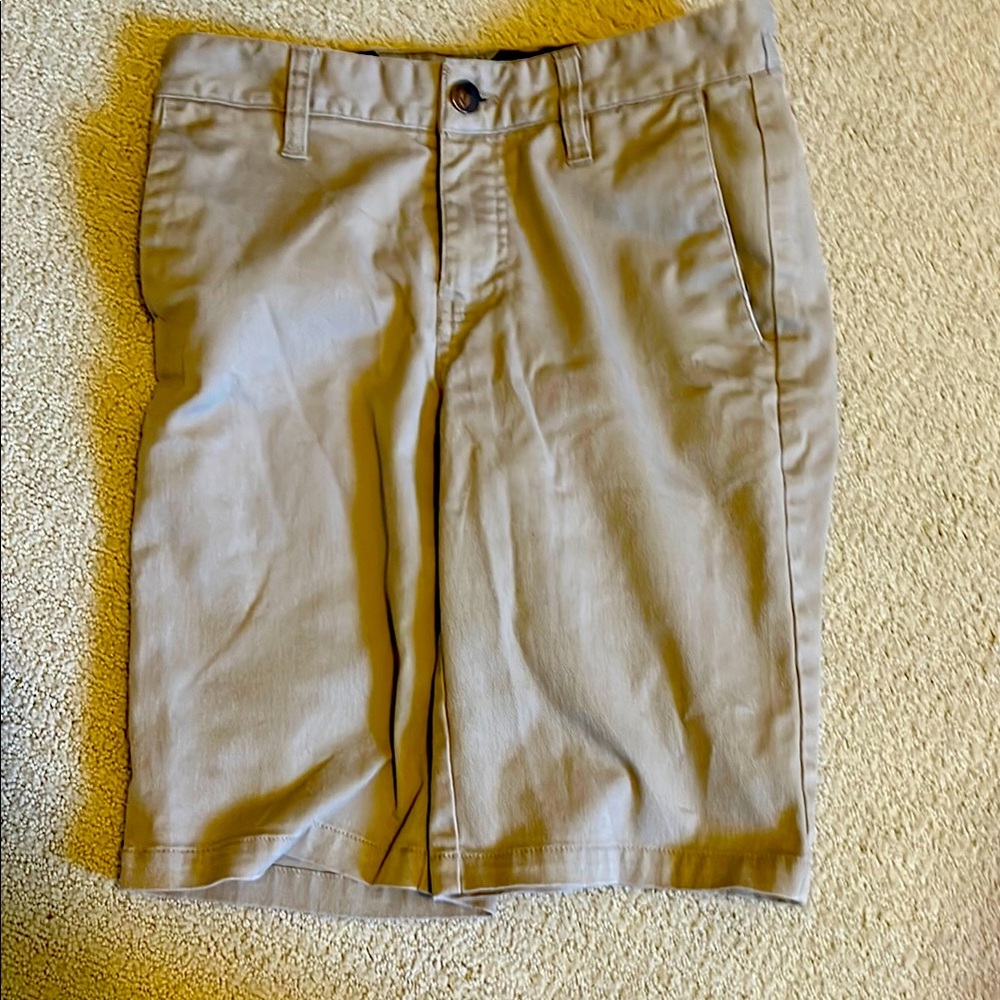 Used Volcom Tan shorts